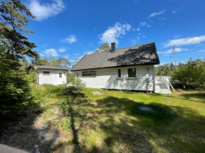 Fin landlig hytte med utsikt